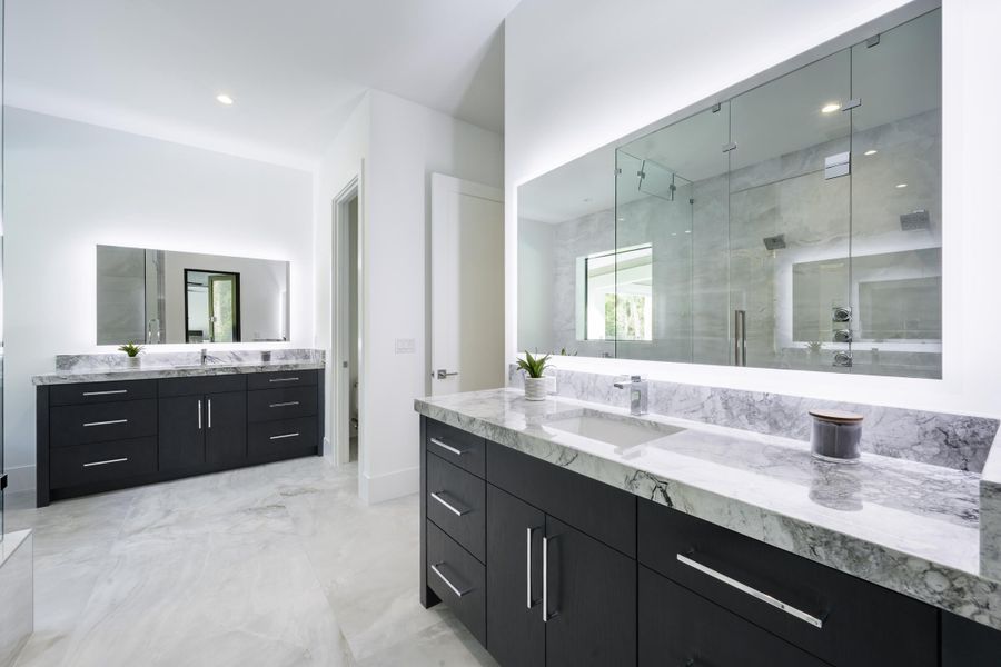 POTENTIAL PRIMARY BATH FINISHES