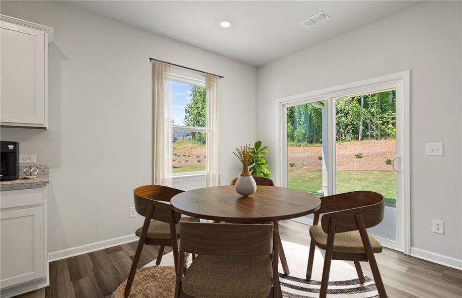 Furnished interior view inside a new home in Avery Ridge, Gainesville (Image 14).