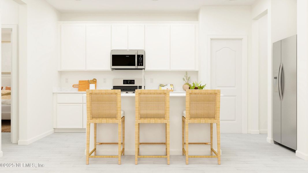 Furnished interior view inside a new home in Silver Meadows at SilverLeaf, St. Augustine (Image 6).