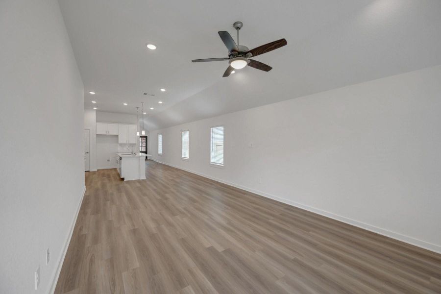 Spacious, unfurnished interior of a new home in Pinewood at Grand Texas, New Caney (Image 20).