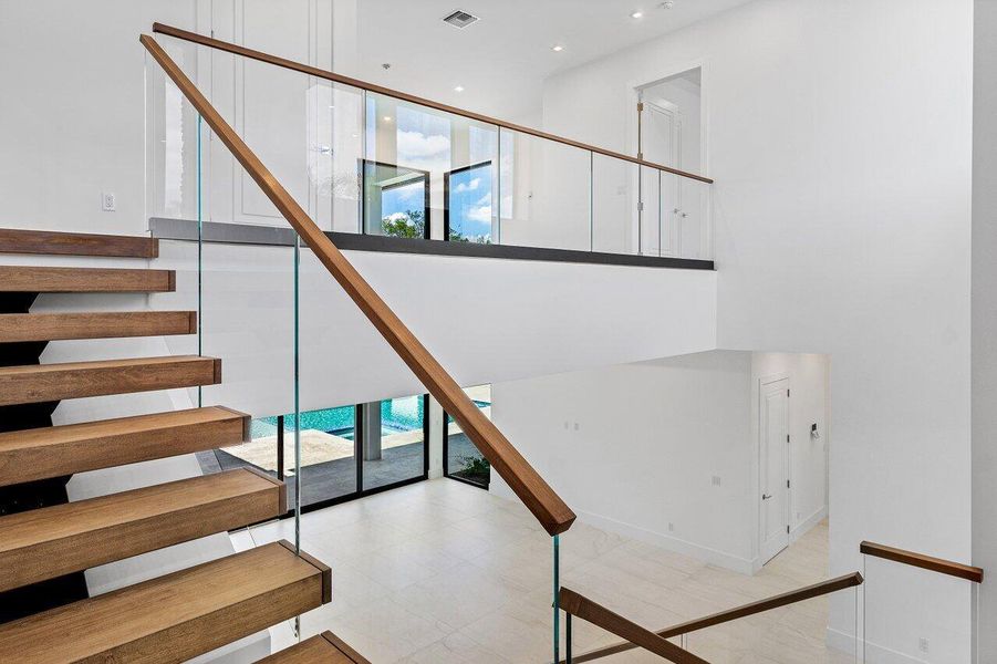 Furnished interior view inside a new home in , Delray Beach (Image 9).