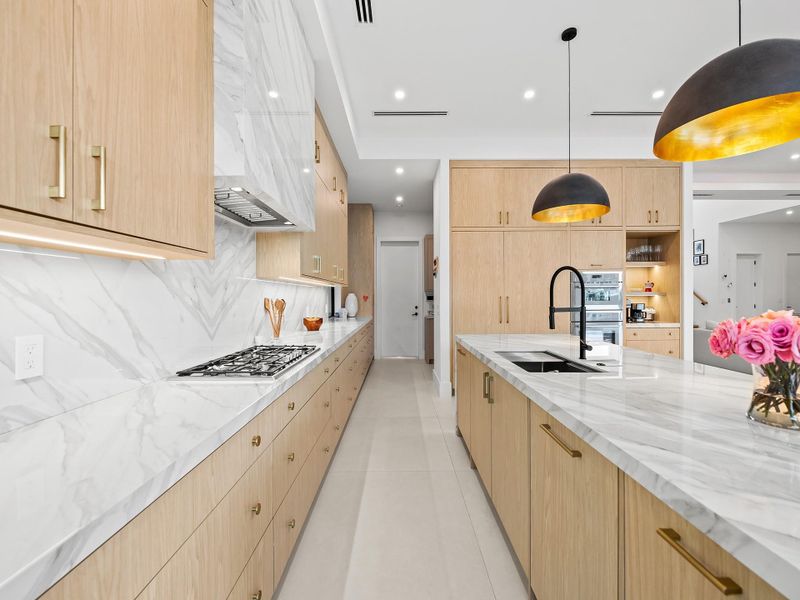 Furnished interior view inside a new home in , Lighthouse Point (Image 34).