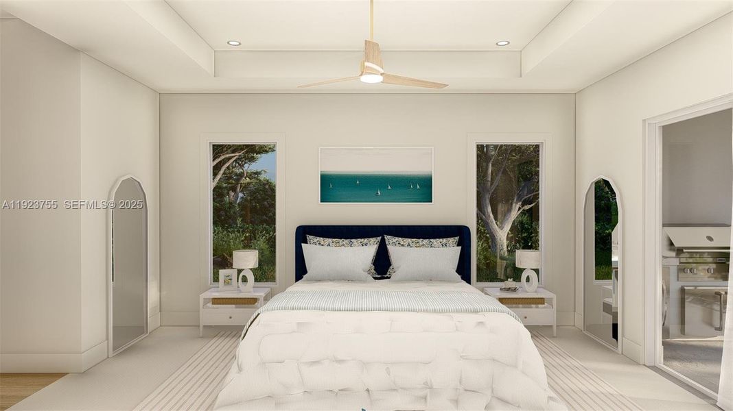 Furnished interior view inside a new home in , Punta Gorda (Image 7).