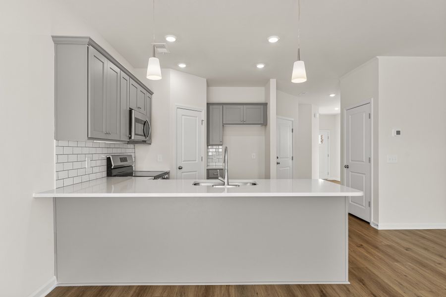 Furnished interior view inside a new home in Tucker Ridge, Pendleton (Image 7).