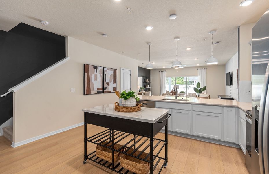 Open Kitchen Area