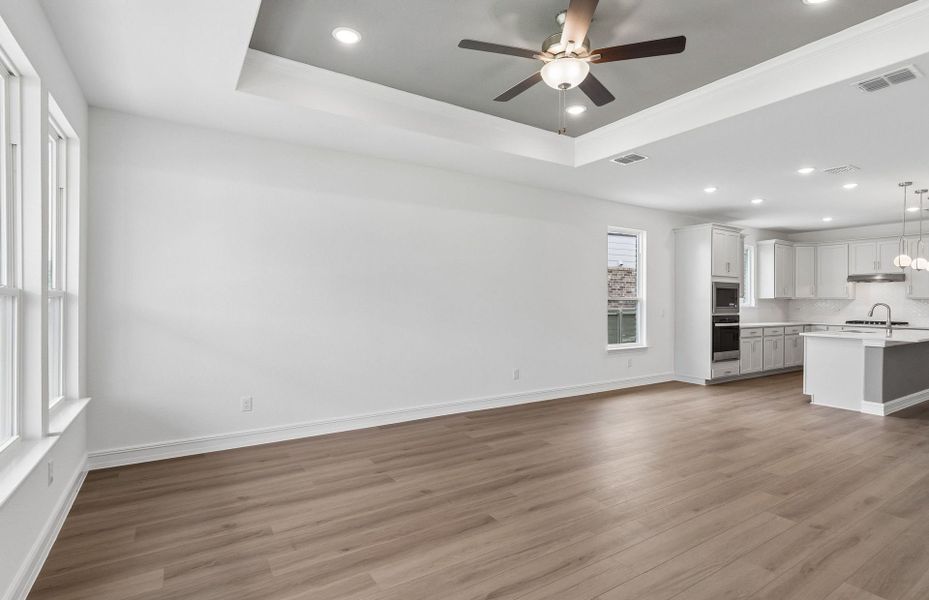 Spacious, unfurnished interior of a new home in Treeline, Justin (Image 22). Spacious, unfurnished interior of a new home in Treeline, Justin (Image 22).