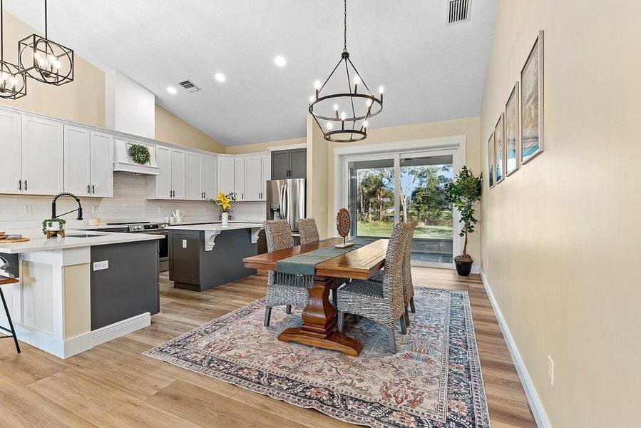 Furnished interior view inside a new home in , Vero Beach (Image 14).