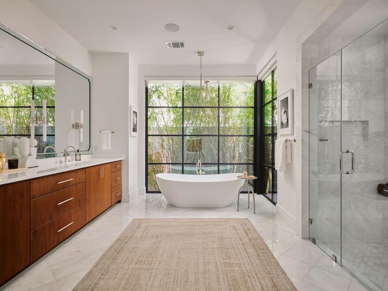 Furnished interior view inside a new home in , Austin (Image 14).