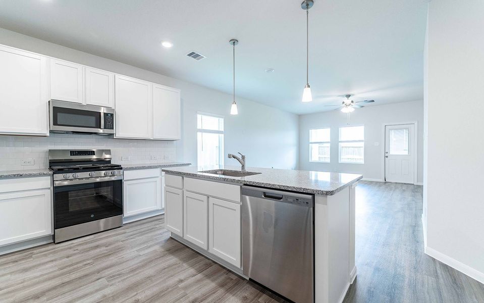 Furnished interior view inside a new home in Colony at Pinehurst, Pinehurst (Image 7).