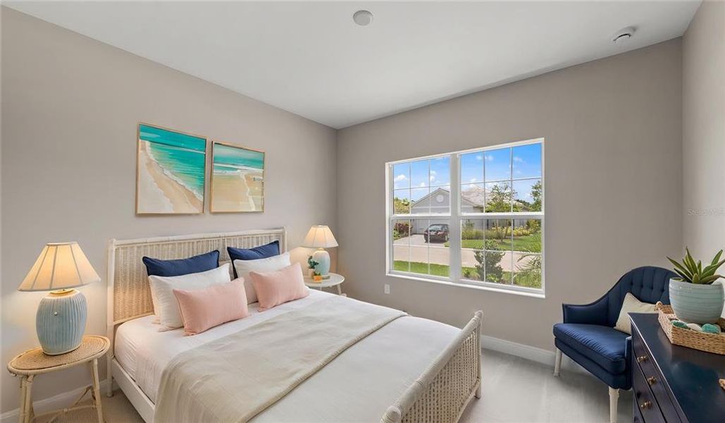 Furnished interior view inside a new home in , Fort Myers (Image 9).