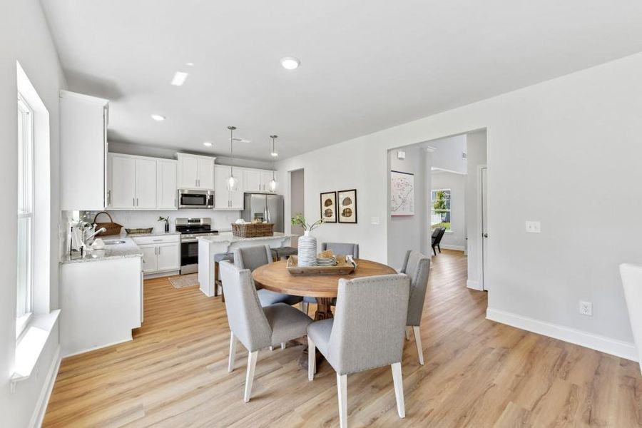 Furnished interior view inside a new home in , Homer (Image 7).