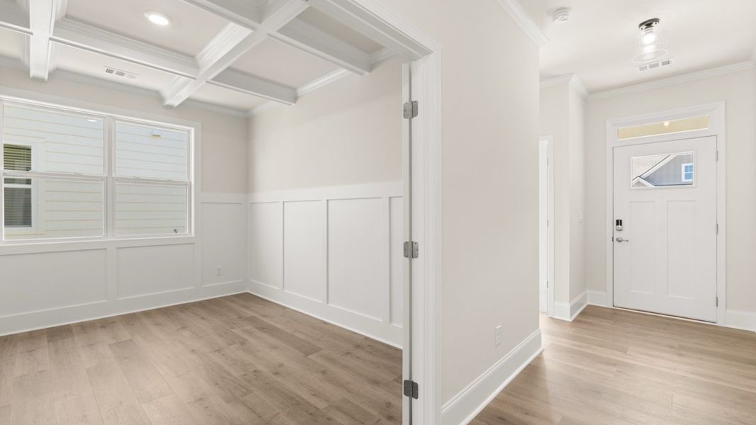 Representative unfurnished interior of a home built from the Clifton by D.R. Horton in Hamptons at Riverwood North, Dallas (Image 14).