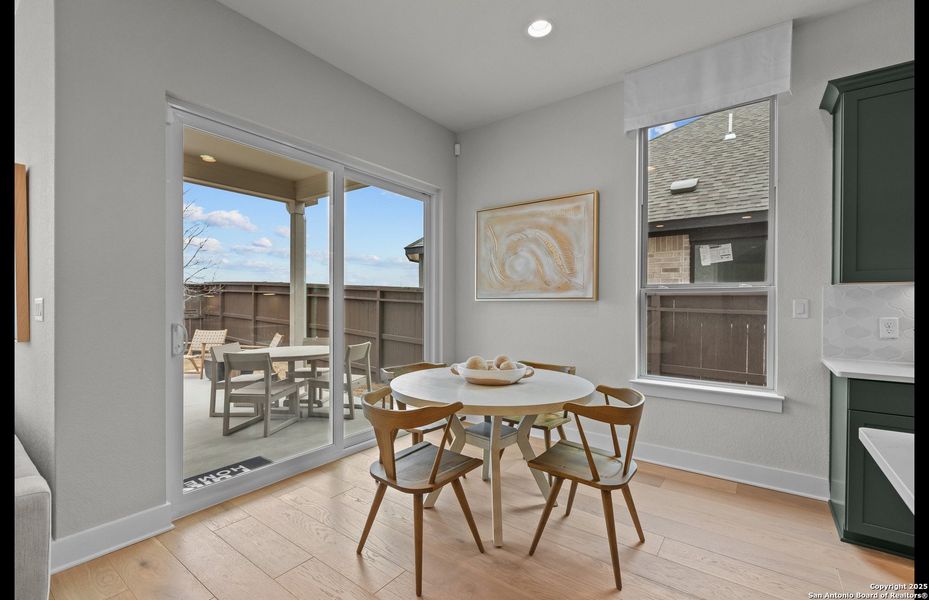 Furnished interior view inside a new home in Bison Ridge, San Antonio (Image 4).