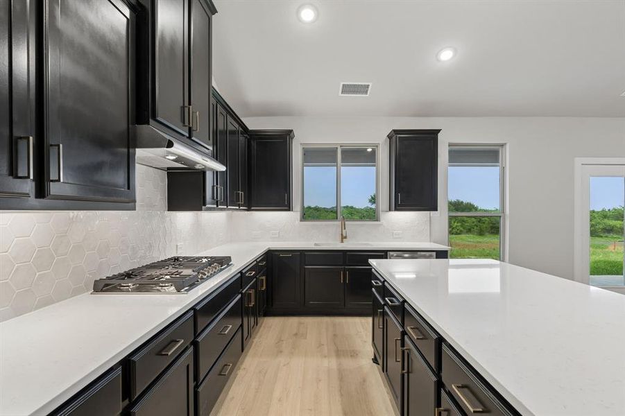 Furnished interior view inside a new home in Ellis Ranch Estates, Waxahachie (Image 6).