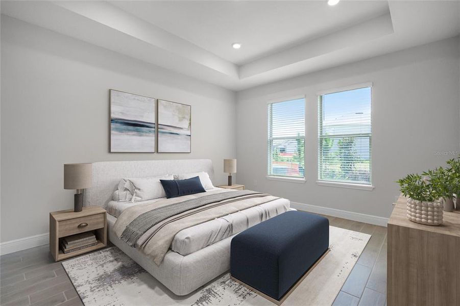 Furnished interior view inside a new home in Waterleigh, Winter Garden (Image 3). Furnished interior view inside a new home in Waterleigh, Winter Garden (Image 3).