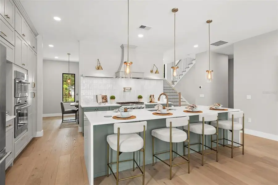 Furnished interior view inside a new home in , Orlando (Image 15).