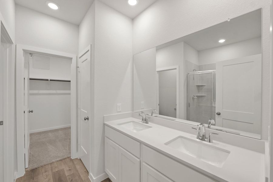 Furnished interior view inside a new home in River Ranch Trails, Dayton (Image 8). Furnished interior view inside a new home in River Ranch Trails, Dayton (Image 8).