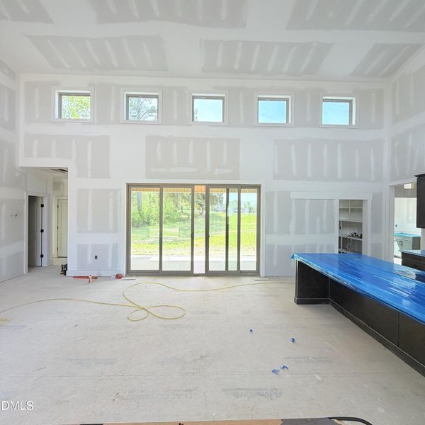 Living Room to back patio