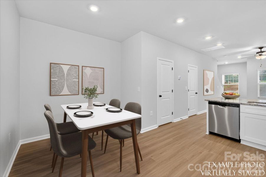 Furnished interior view inside a new home in Rhyne Court, Gastonia (Image 8). Furnished interior view inside a new home in Rhyne Court, Gastonia (Image 8).