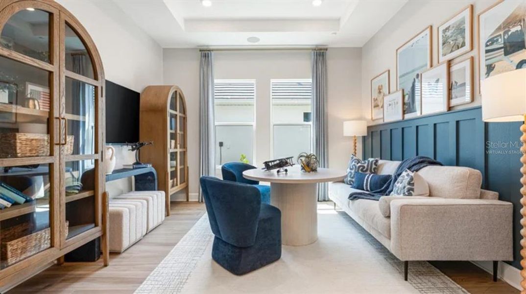 Furnished interior view inside a new home in Skye Ranch Community Group Page, Sarasota (Image 7).