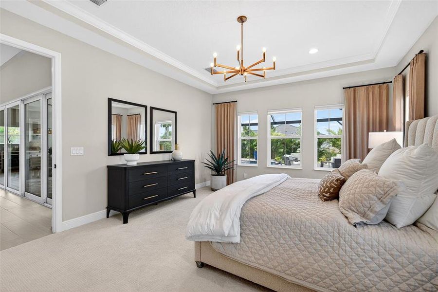 Furnished interior view inside a new home in , Venice (Image 43).