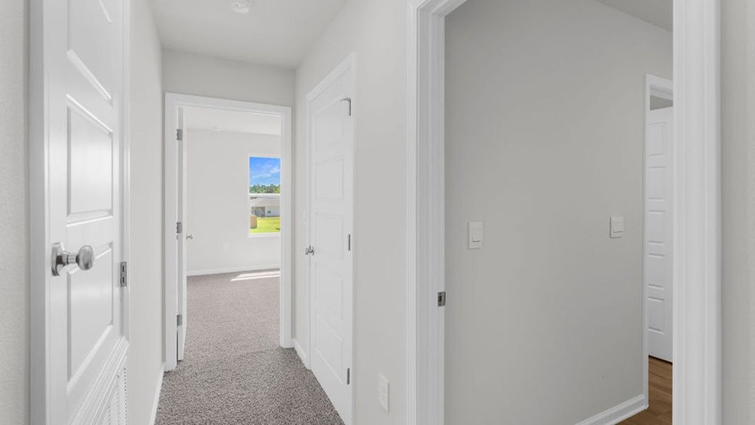 Spacious, unfurnished interior of a new home in Wesley Park, Crawfordville (Image 48).