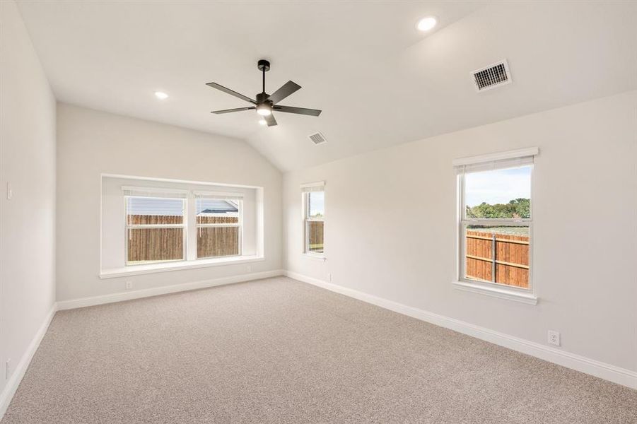 Spacious, unfurnished interior of a new home in Ridge Ranch Classic 50, Mesquite (Image 29). Spacious, unfurnished interior of a new home in Ridge Ranch Classic 50, Mesquite (Image 29).