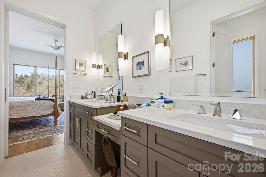 Furnished interior view inside a new home in , Asheville (Image 14).