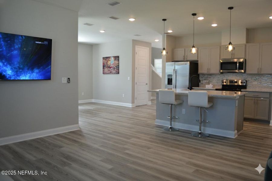 Furnished interior view inside a new home in , Jacksonville (Image 12). Furnished interior view inside a new home in , Jacksonville (Image 12).