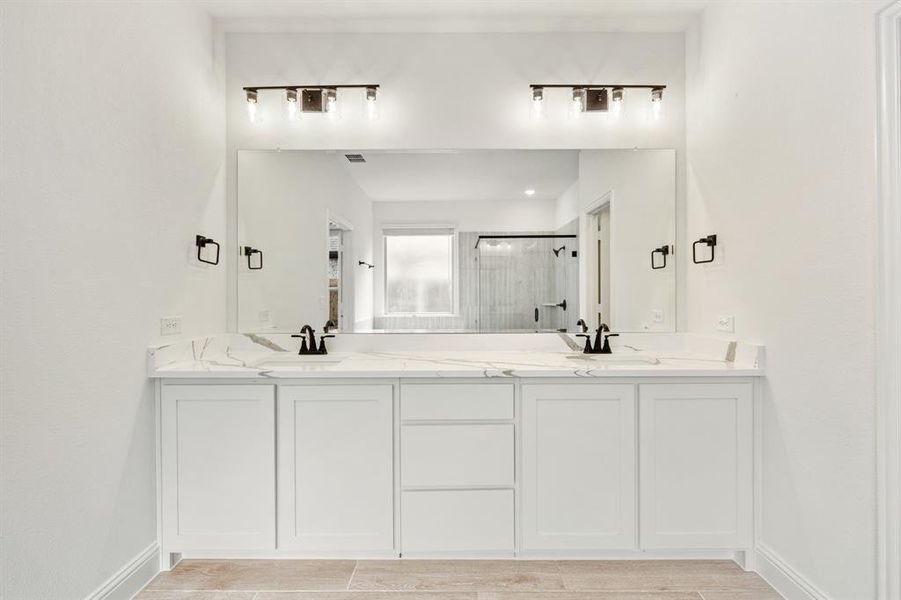 Furnished interior view inside a new home in Sonoma Verde, Rockwall (Image 6). Furnished interior view inside a new home in Sonoma Verde, Rockwall (Image 6).