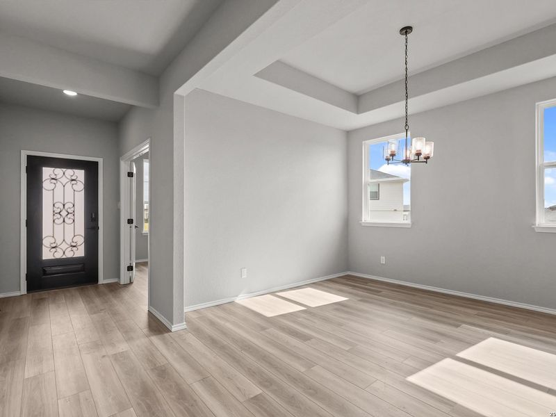 Spacious, unfurnished interior of a new home in Horizon Pointe, Converse (Image 19).