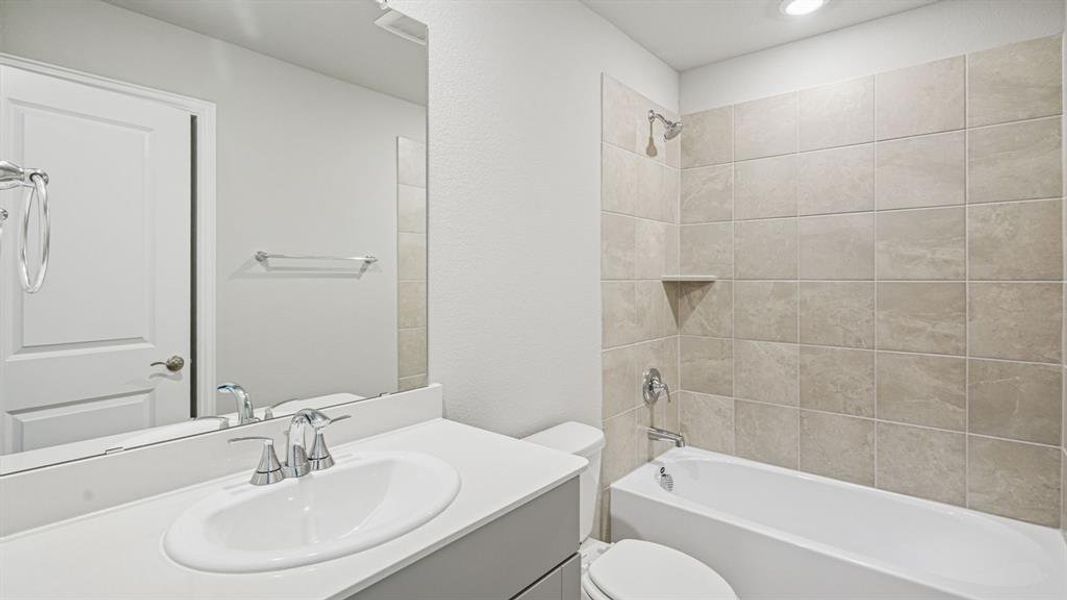 Photo is not of the actual home, but is an inspirational photo of builder’s model home and may depict options, furnishings, and/or decorator features that are not included.