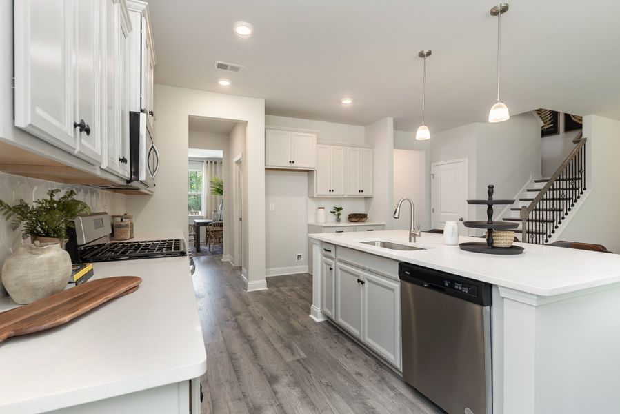 Representative furnished interior of a home built from the HARBOR OAK by D.R. Horton in Ranch Haven, Murrells Inlet (Image 20).