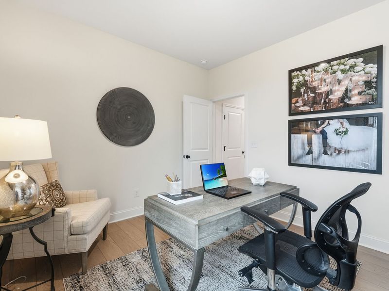 Representative furnished interior of a home built from the The Laurel J by Davidson Homes LLC in Bailey Park, Fayetteville (Image 17).