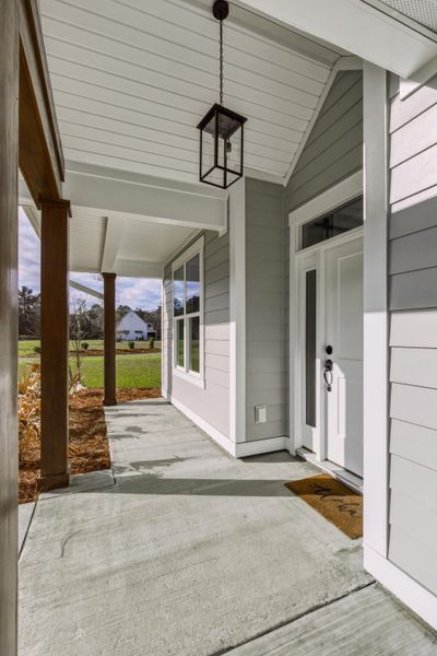 Exterior details and patio area of a home in , Johns Island (Image 4).