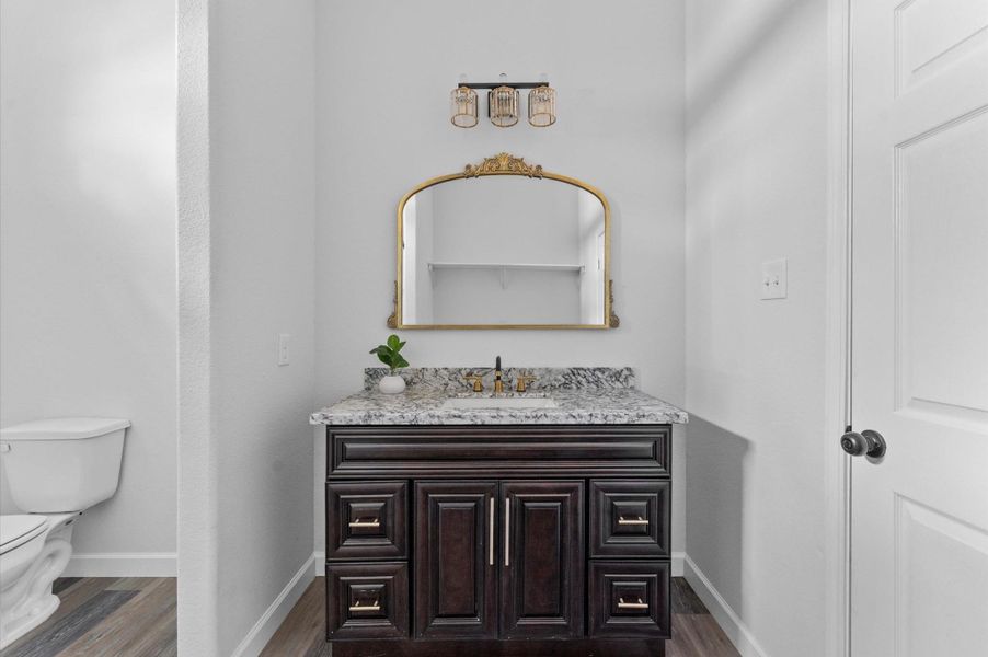 Furnished interior view inside a new home in , Huffman (Image 17).
