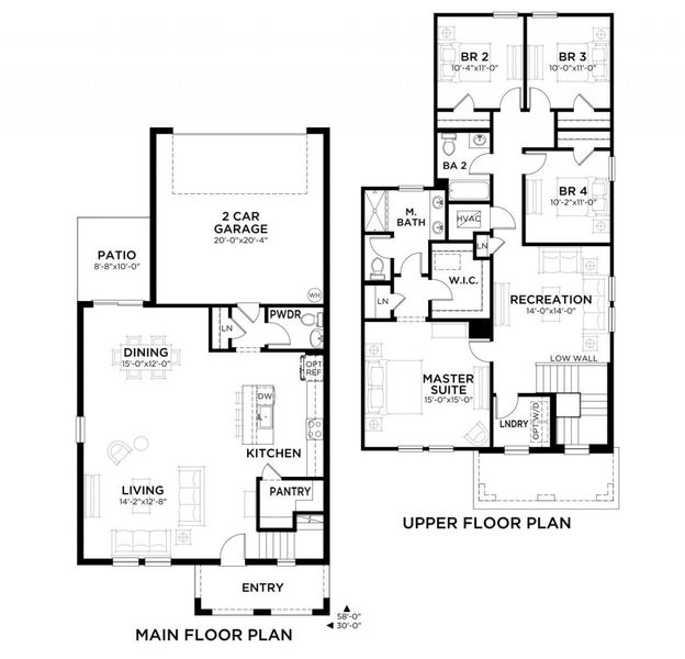 2D floor plan layout for the Arroyo by Casa Fresca Homes in Harmony at Lake Eloise, Winter Haven, FL (Image 2). 2D floor plan layout for the Arroyo by Casa Fresca Homes in Harmony at Lake Eloise, Winter Haven, FL (Image 2).