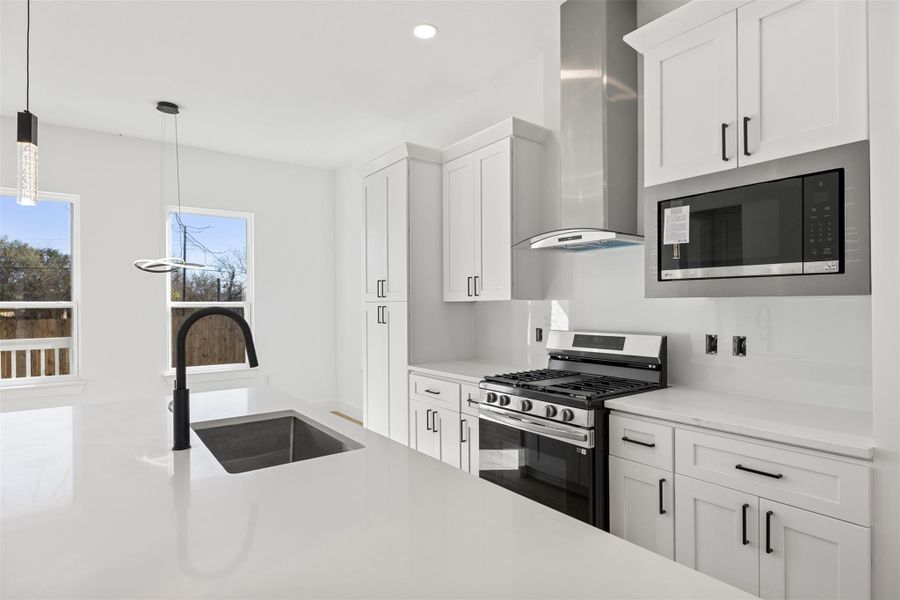 Furnished interior view inside a new home in , Richmond (Image 17).