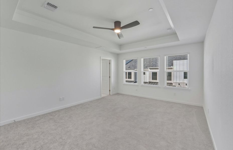 Spacious, unfurnished interior of a new home in Monarch on Main, Round Rock (Image 21).