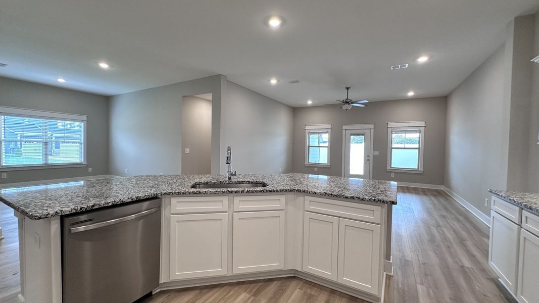 Furnished interior view inside a new home in Veterans Cove, Murfreesboro (Image 14).
