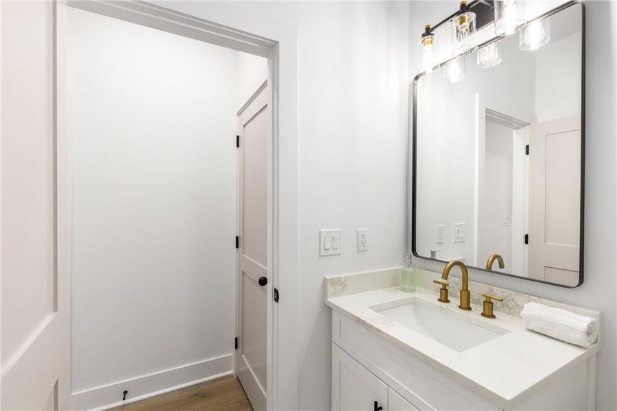 Furnished interior view inside a new home in , Atlanta (Image 17). Furnished interior view inside a new home in , Atlanta (Image 17).