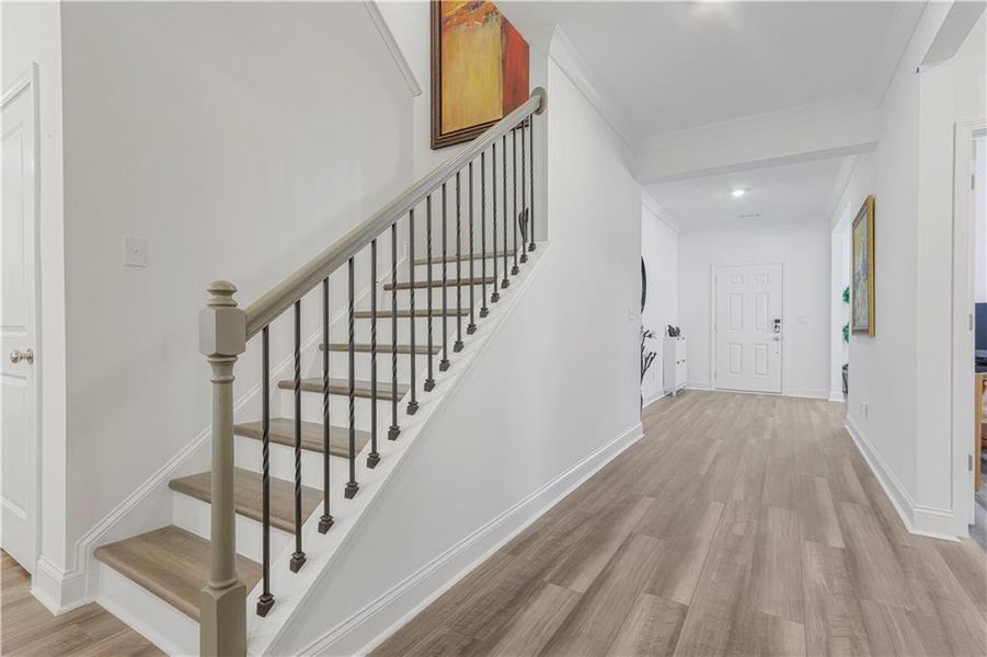 Spacious, unfurnished interior of a new home in Bailey Fence, Dacula (Image 21).