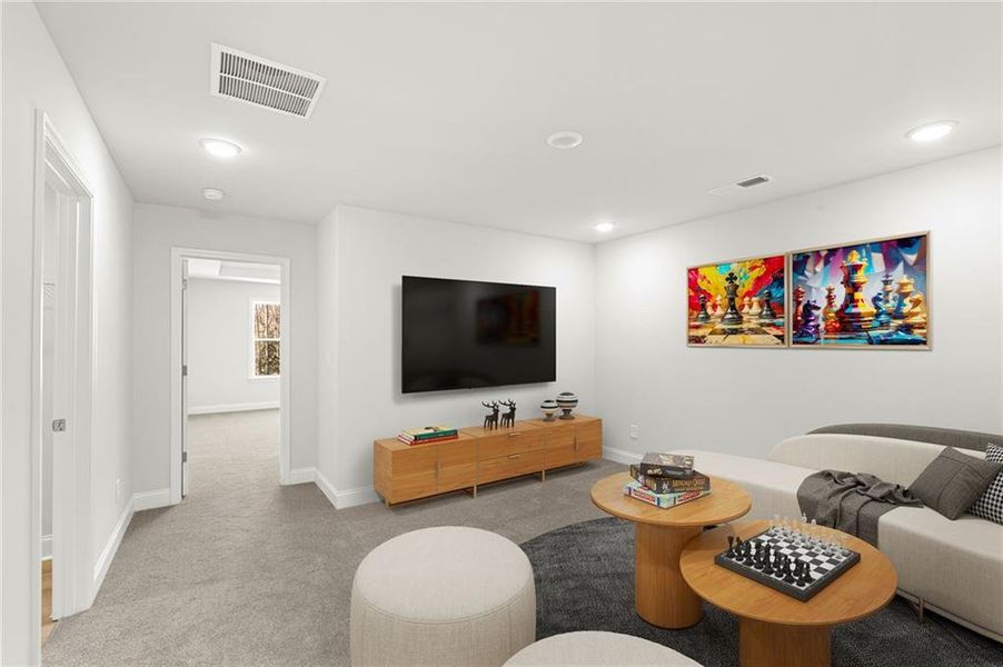 Furnished interior view inside a new home in Porter Reserve, Decatur (Image 7).