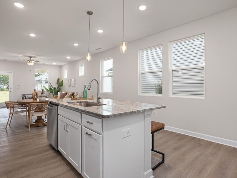 Furnished interior view inside a new home in Gregory Village, Lillington (Image 6).