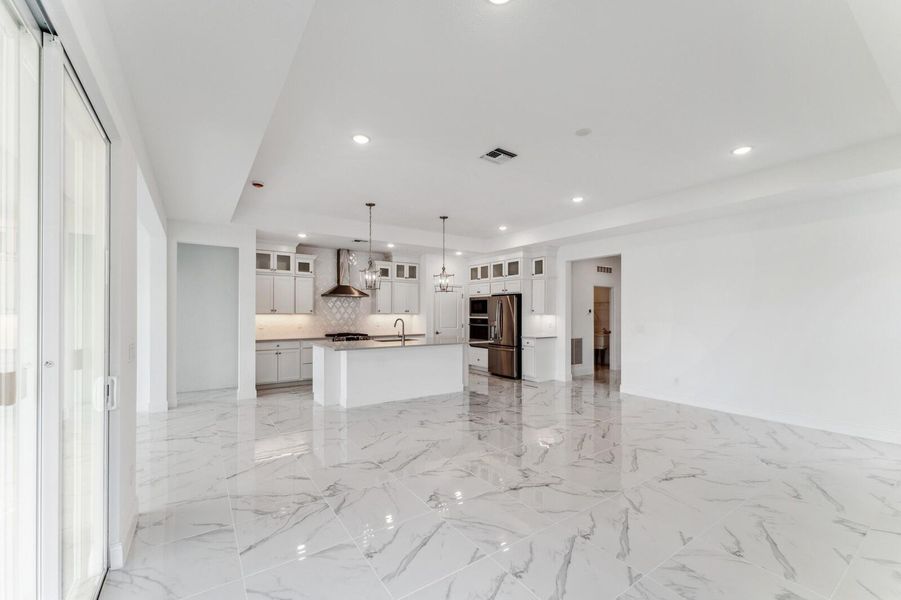 Great Room and Kitchen