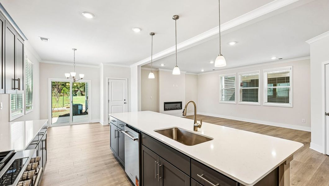 Furnished interior view inside a new home in Oak Grove Hill, Huntersville (Image 7).