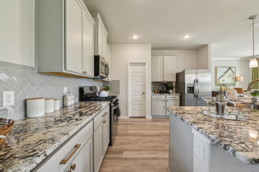 Barton Place Model Home - Madison - Kitchen Barton Place Model Home - Madison - Kitchen