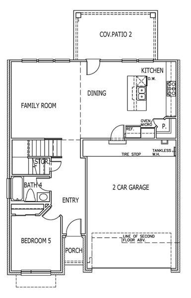 View of room layout