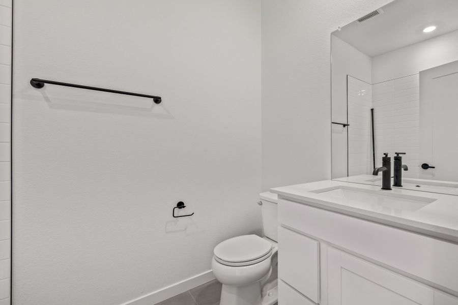 Furnished interior view inside a new home in Painted Prairie, Aurora (Image 13).