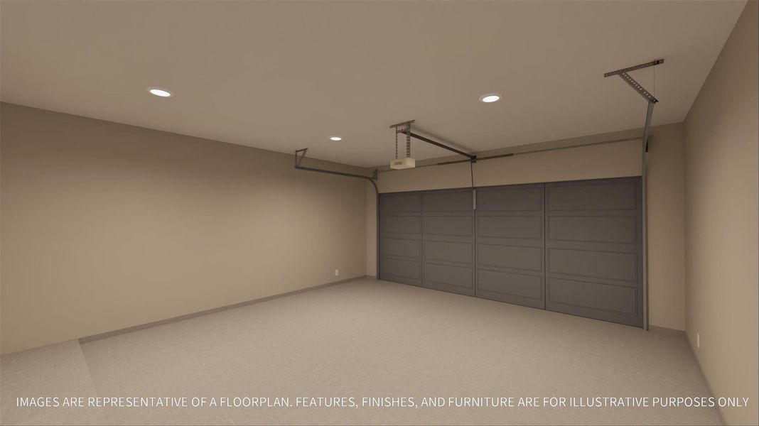 Spacious, unfurnished interior of a new home in La Segarra 40', Brookshire (Image 23).